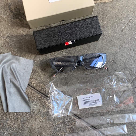 Thom Browne Brand New 650$ + Titanium Sunglasses w/ Box and Everything - Picture 2 of 11